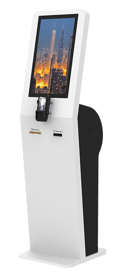 Crito Self-Check-in-Kiosk mit Touchscreen